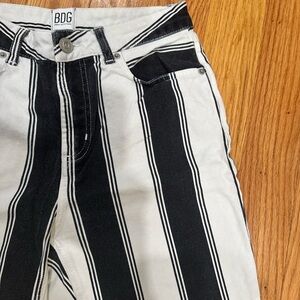 BDG Monochrome Striped Denim